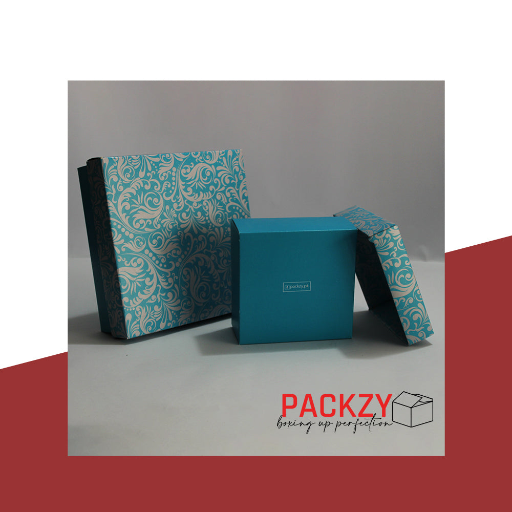 Gift Boxes in Multiple Sizes (4"x4"x2", 6"x6"x2") – Elegant Packaging for Sweets and Treats