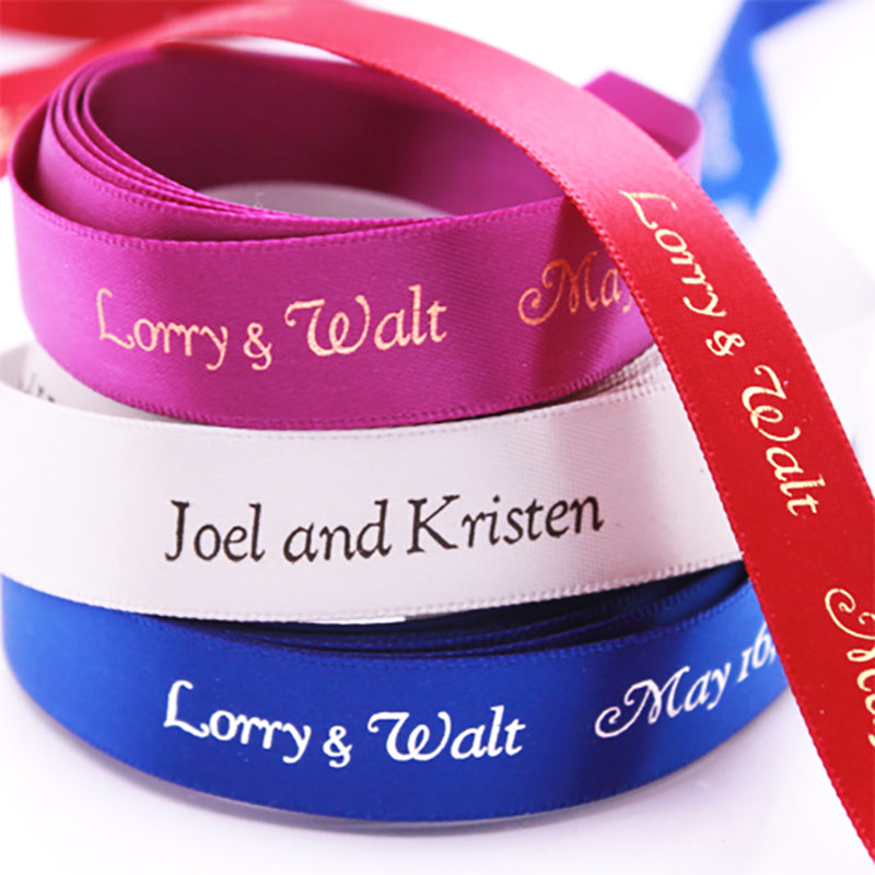 Custom Ribbon Printing – Personalized Ribbon for Gifts and Packaging