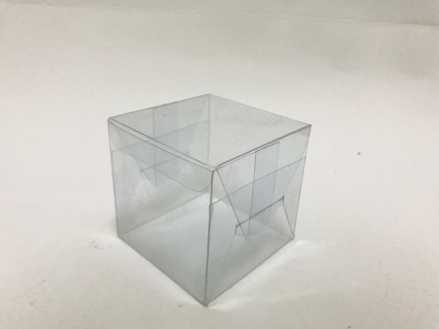 Transparent PVC Candle Box (2.5"x2.5"x2.5") – Premium Gift Box for Candles & Small Items