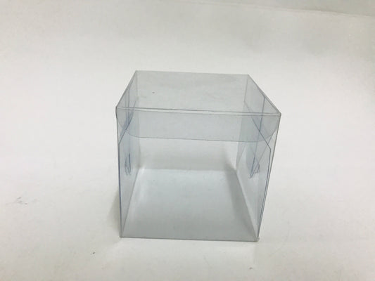 Transparent PVC Candle Box (2.5"x2.5"x2.5") – Premium Gift Box for Candles & Small Items