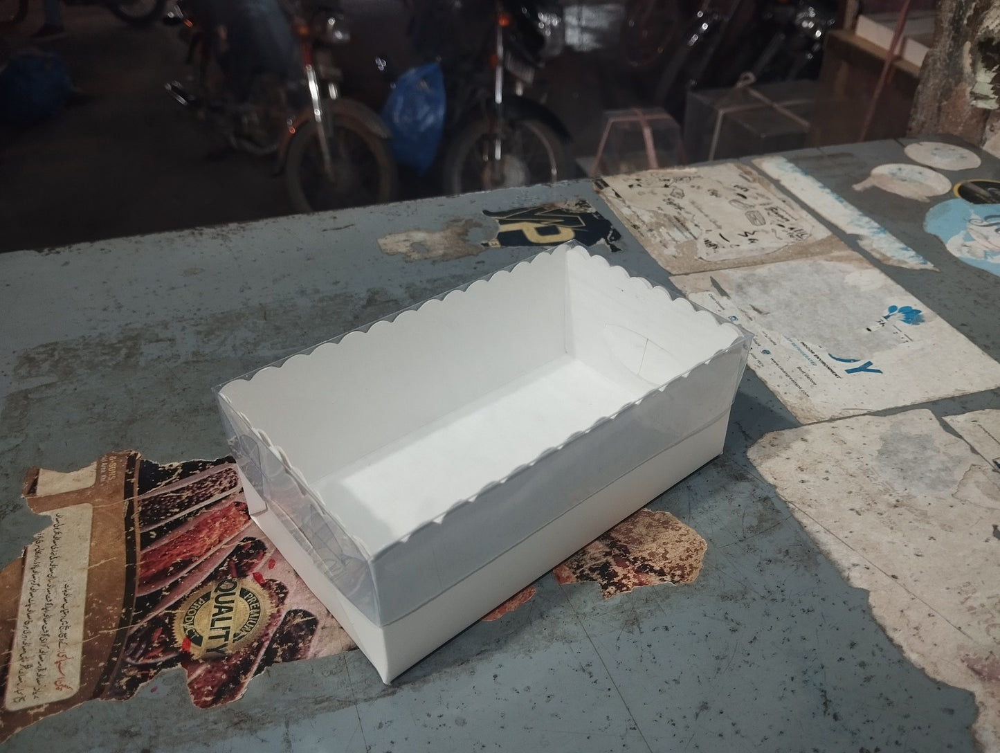 Transparent lid 5x3x2