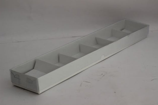 Transparent Box with PVC Lid (6 Compartments) – Premium Packaging for Brownies, Gifts, and Sweets