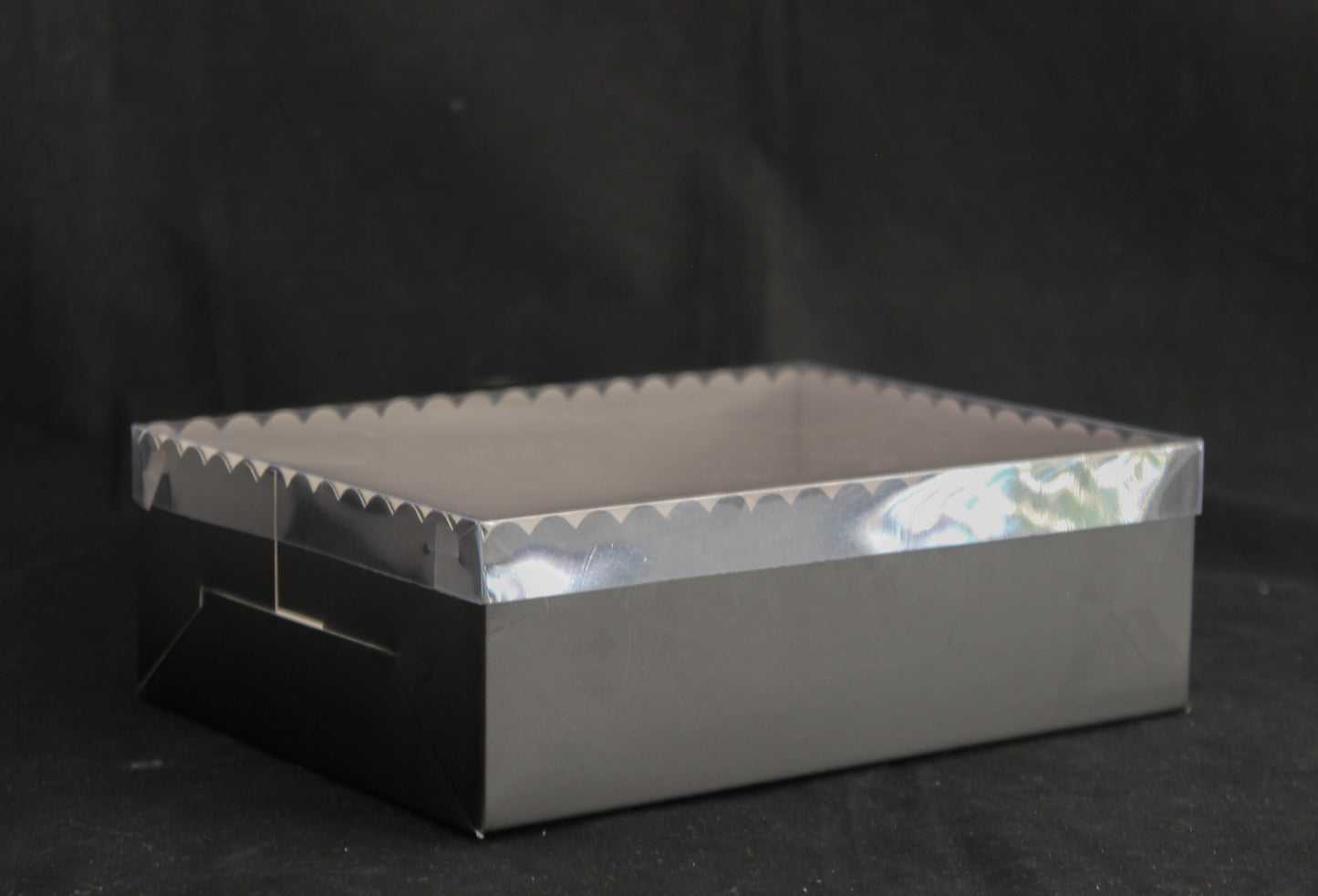 Transparent Box with Clear Top (6"x9"x3") – Premium PVC Packaging for Sweets, Cupcakes, and Gifts