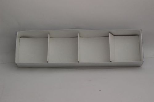 Transparent Box with PVC Lid (4 Compartments) – Premium Packaging for Brownies, Gifts, and Sweets