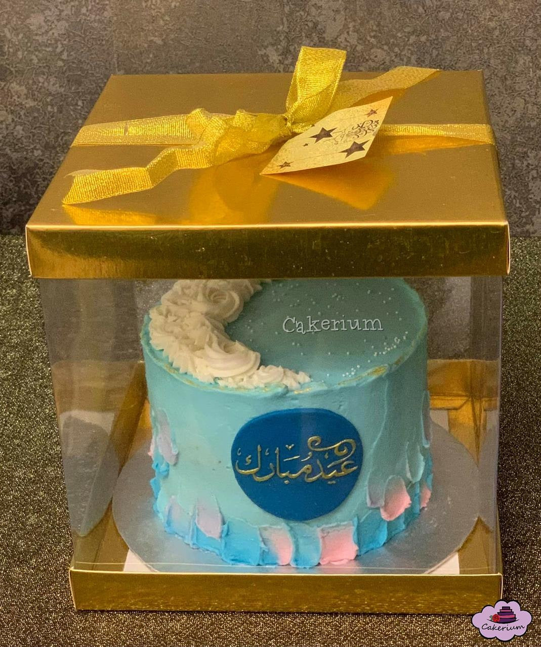 Transparent cakes boxes