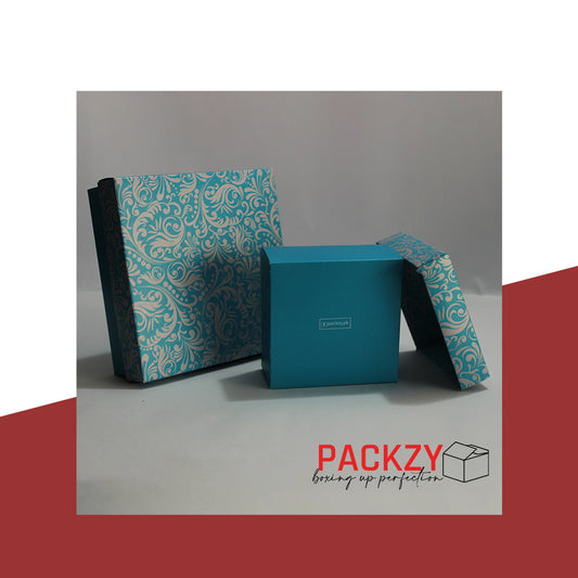 Gift Boxes in Multiple Sizes (4"x4"x2", 6"x6"x2") – Elegant Packaging for Sweets and Treats