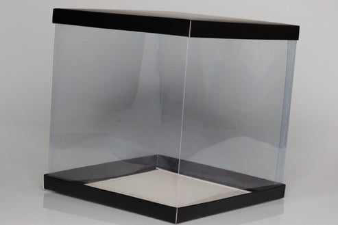 Transparent Gift Box for Cake and Gifts (10"x10"x10") 3