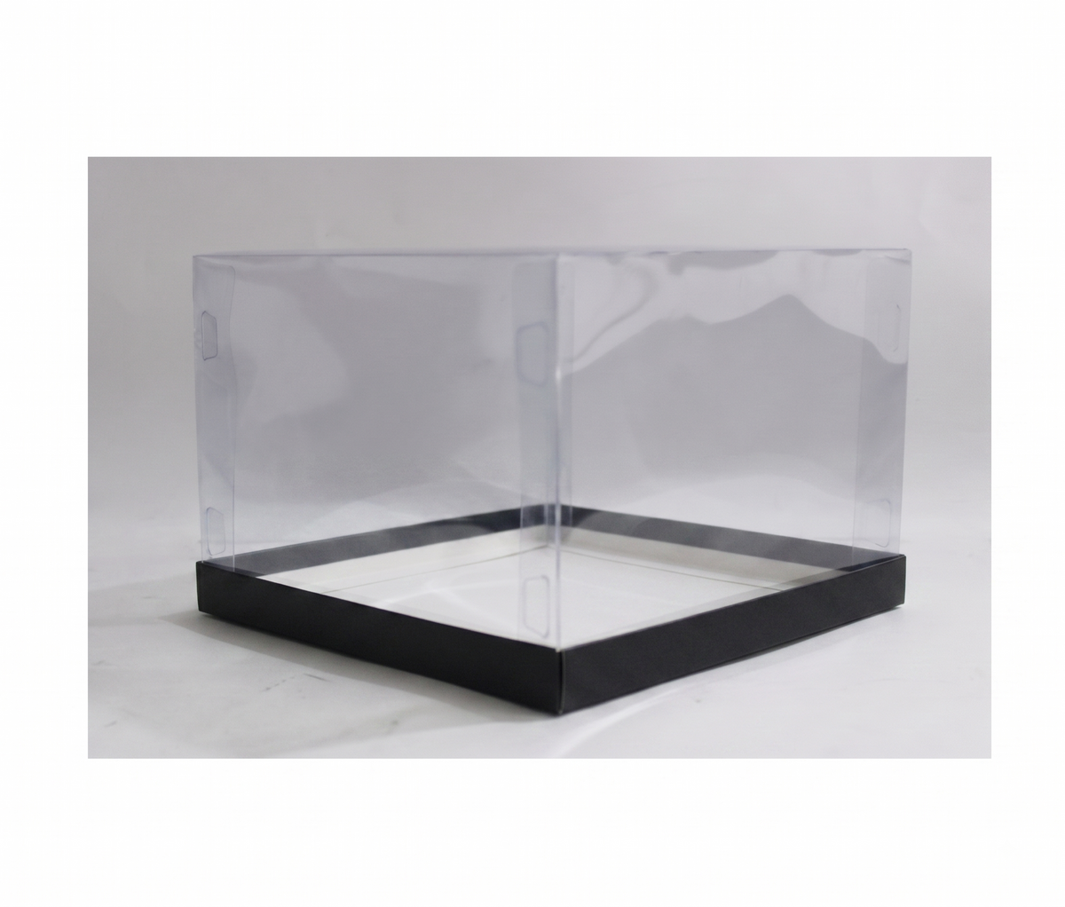 Multicolor Transparent Gift Box for Cakes & Gifts (10"x10"x7") Inches 3