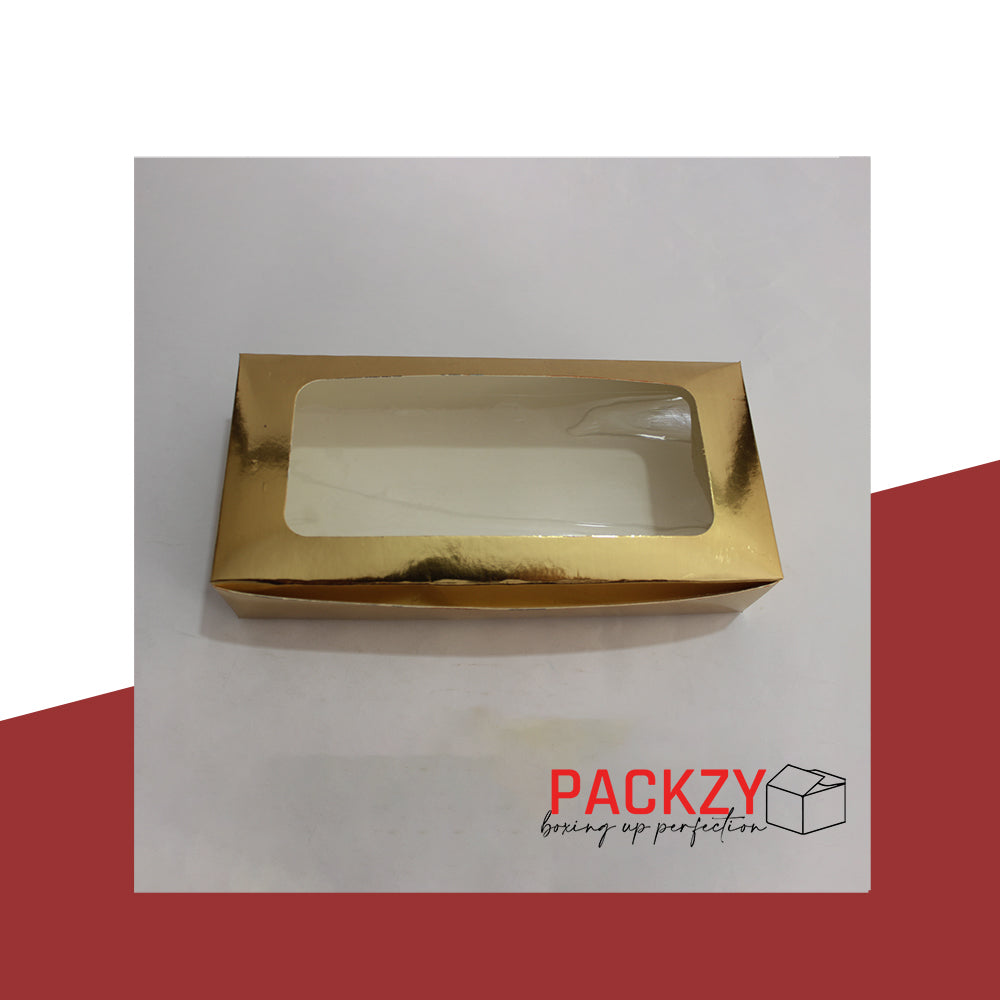 Brownie Box for 2 Brownies and chocolates (7"x3"x2") 4