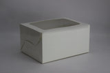 Bakery box for 4 Cupcakes (6.5"x5.5"x2.5/3.5") Inches 9