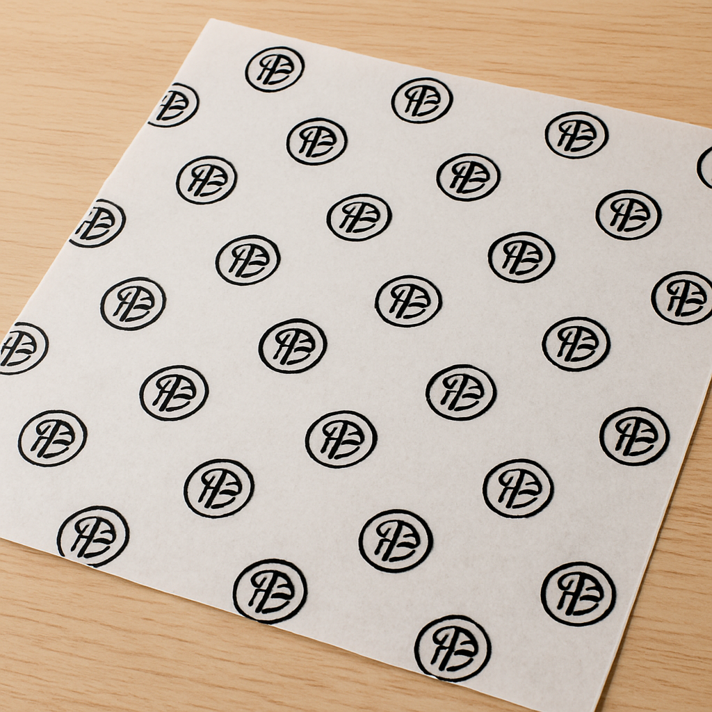 Printed butter paper-for food branding