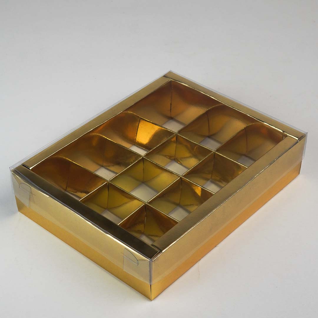 🍬 Sweet Gift Box with 12 Removable Compartments (6" x 8" x 2") 3