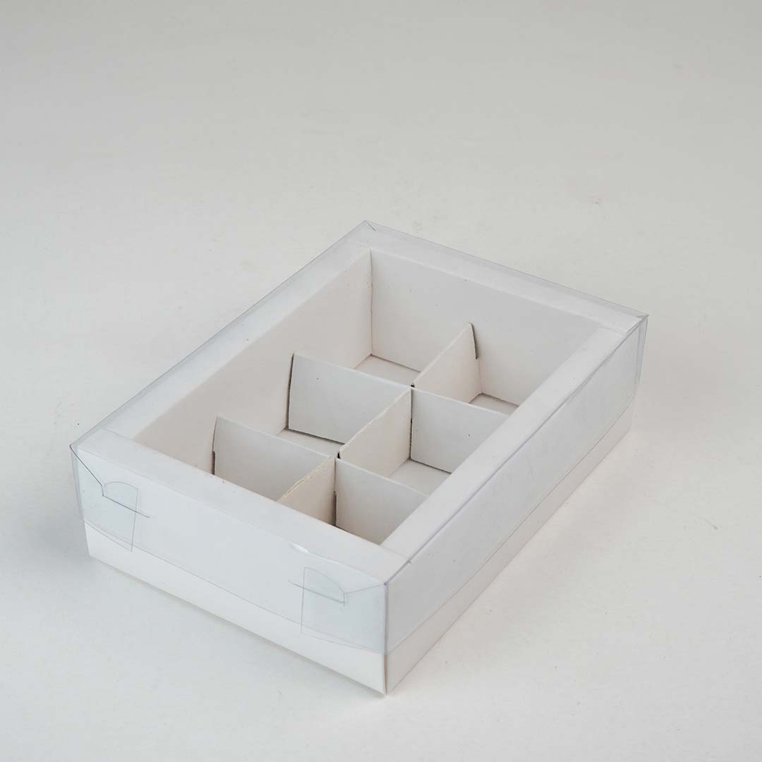 Sweet Gift Box with 6 Removable Compartments (6"x4"x2") 10