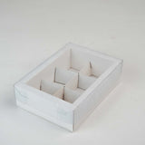 Sweet Gift Box with 6 Removable Compartments (6"x4"x2") 10