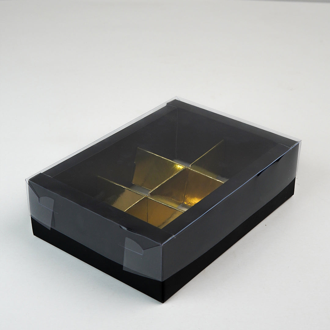 Sweet Gift Box with 6 Removable Compartments (6"x4"x2") 3