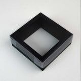 Transparent Pvc Sweet Gift box with 4 Removable Compartments (4" x 4" x 2") 7