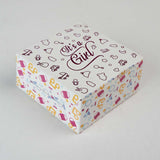 Baby Birth Announcement sweets Gift Box: "It's a Girl" 3