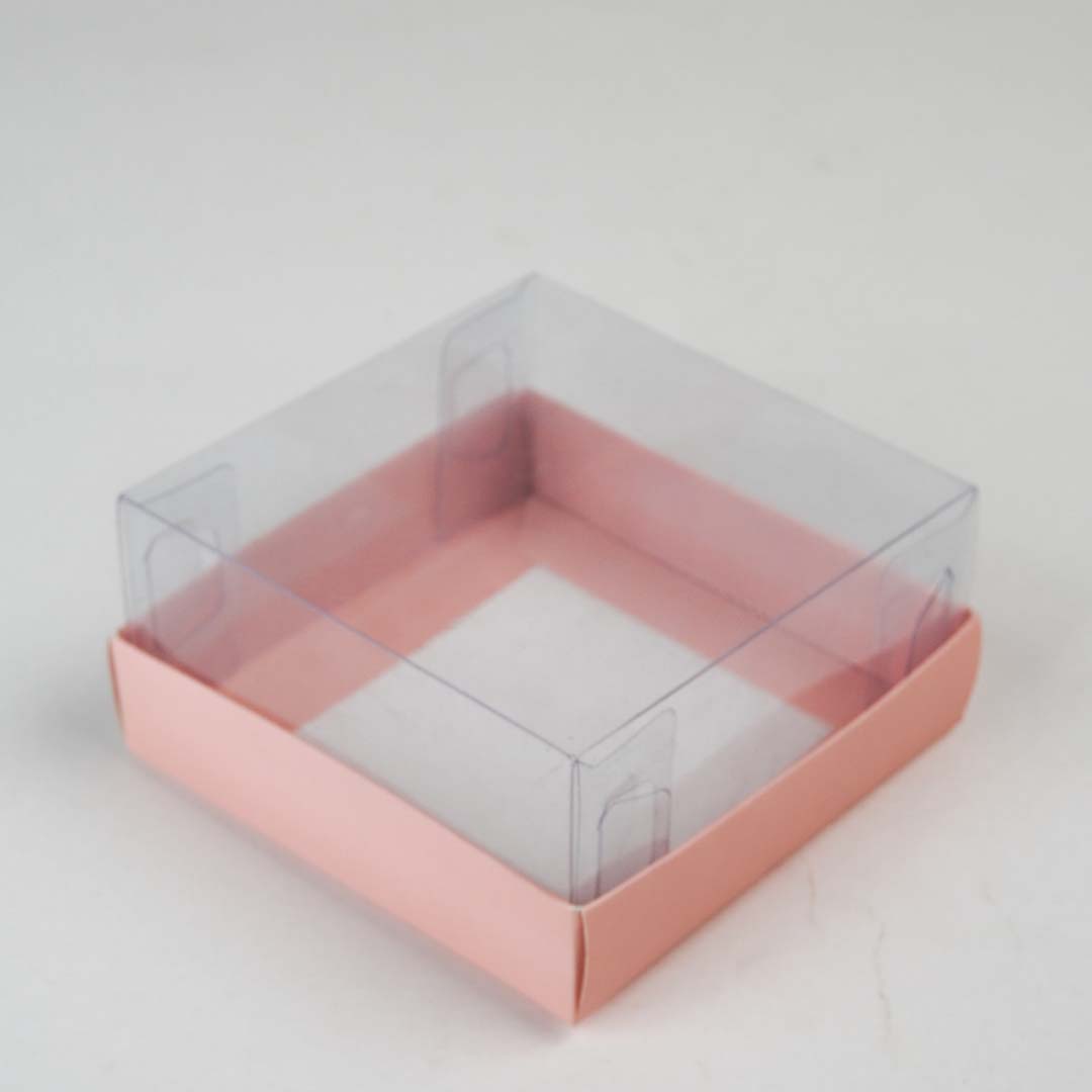 Transparent Gift Box for brownies Sweets & Gifts (4"x4"x2") 2