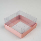Transparent Gift Box for brownies Sweets & Gifts (4"x4"x2") 2