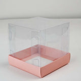 Transparent Gift Box for Cakes, Sweets & Gifts (6"x6"x6") 8