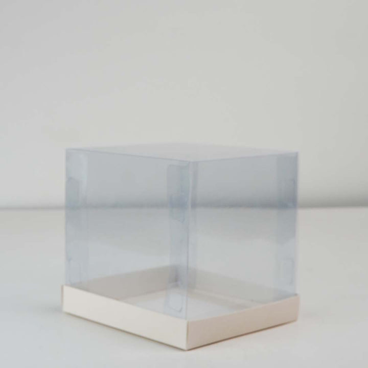 Transparent Gift Box for Cakes, Sweets & Gifts (6"x6"x6")