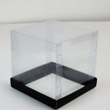 Transparent Gift Box for Cakes, Sweets & Gifts (6"x6"x6") 4
