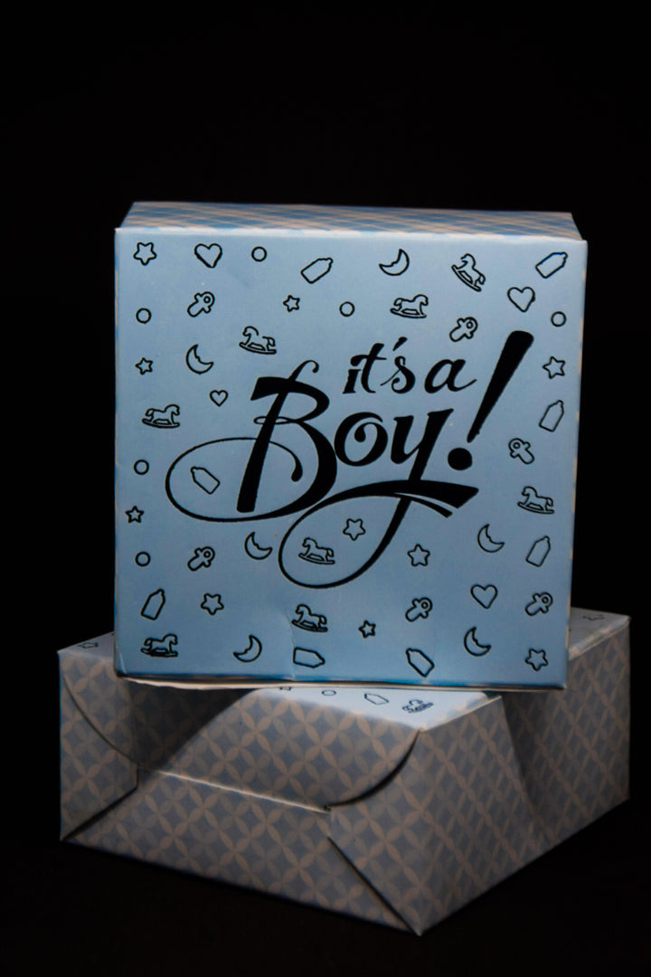Baby Birth Announcement sweets Gift Box: It's A Boy!! 2