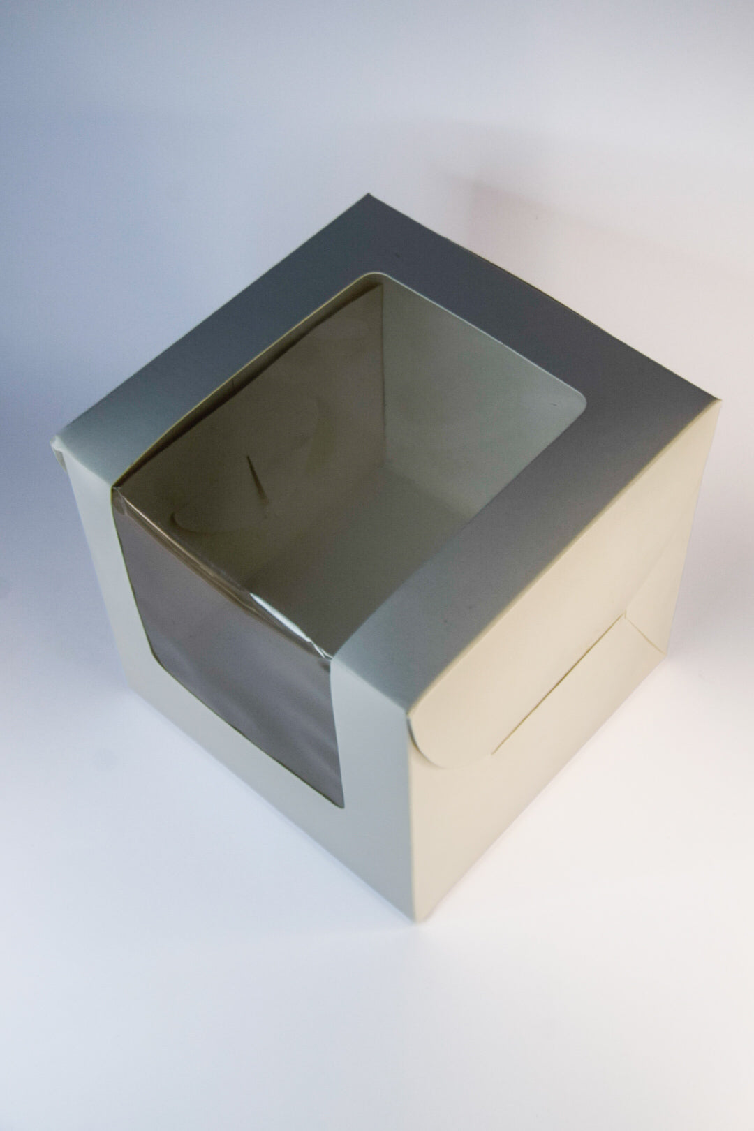 Bakery Box for heighted Bento Cakes (6"x6"x6") 2