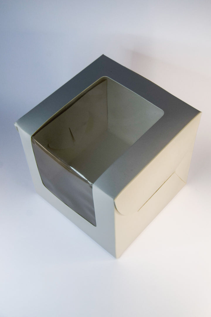 Bakery Box for heighted Bento Cakes (6"x6"x6") 2