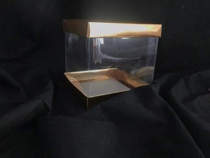 transparent gift box 8x8x8