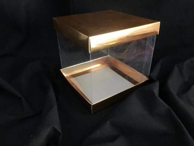 transparent gift box 8x8x8