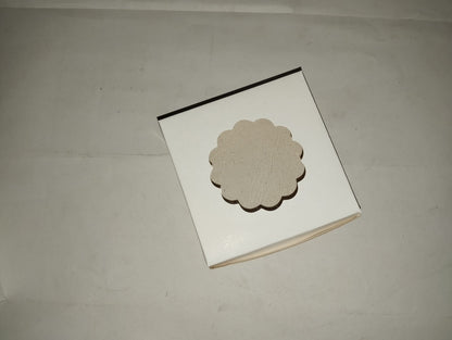 BOX FOR ONE BROWNIE AND MITHAI (250 GSM) 4*4*2