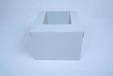 White bakery Box for Tall heighted cakes (8"x 8" x 6") 4