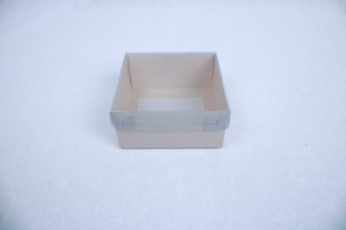 Transparent Box with Clear Top (4x4x2 inches) 2