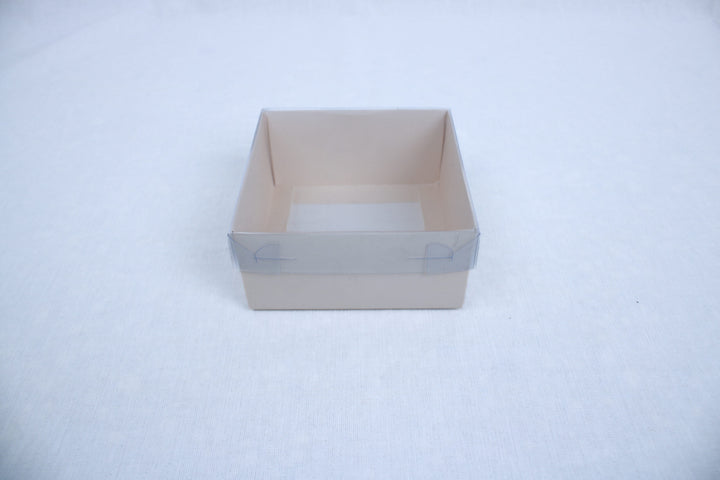 Transparent Box with Clear Top (4x4x2 inches) 2