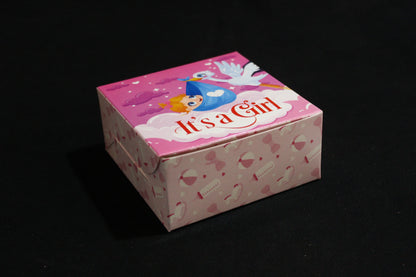 BOX FOR BIRTH ANOUNCEMENT , ITS A GIRL