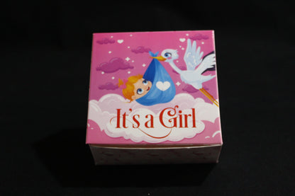 BOX FOR BIRTH ANOUNCEMENT , ITS A GIRL