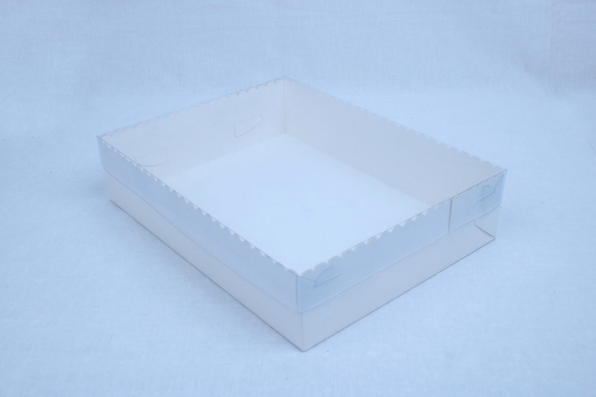 Transparent Gift Box for cupcakes, brownies and dresses (12x9x3 inches) 3