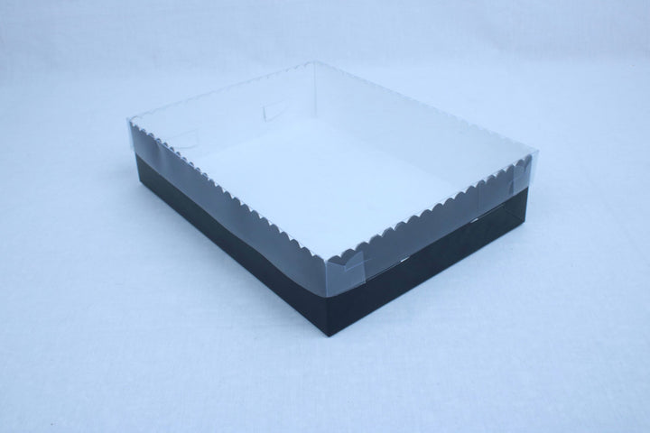 Transparent Gift Box for cupcakes, brownies and dresses (12x9x3 inches) 2