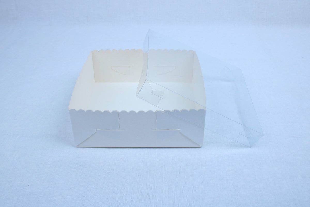 Packzy | Transparent Gift Box - (8x8x3-Inches) 3