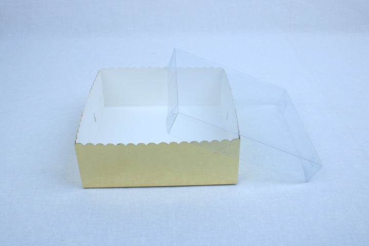 Packzy | Transparent Gift Box - (8x8x3-Inches) 2