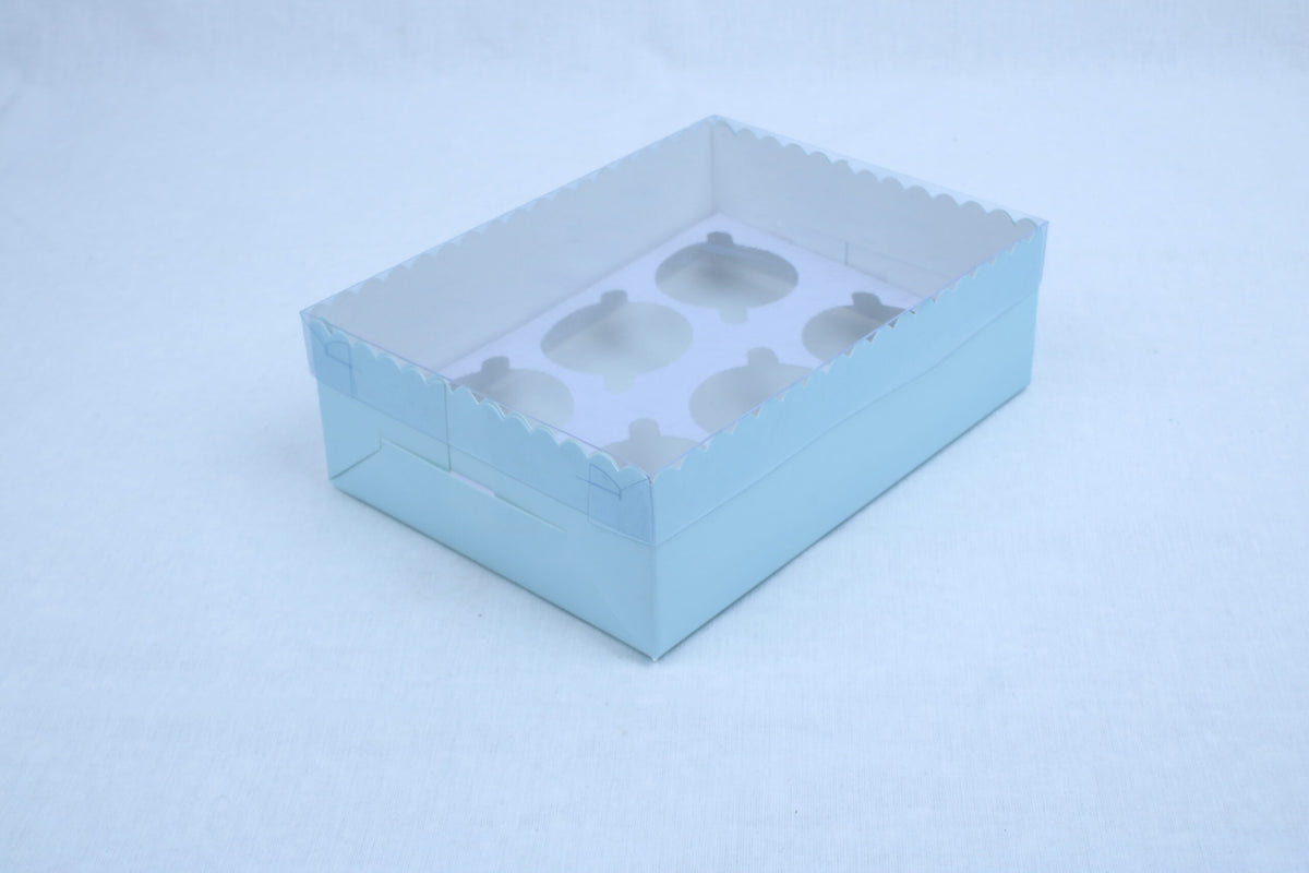 Multi-Color Transparent Pvc Lid Gift Box (6x9x3) 10