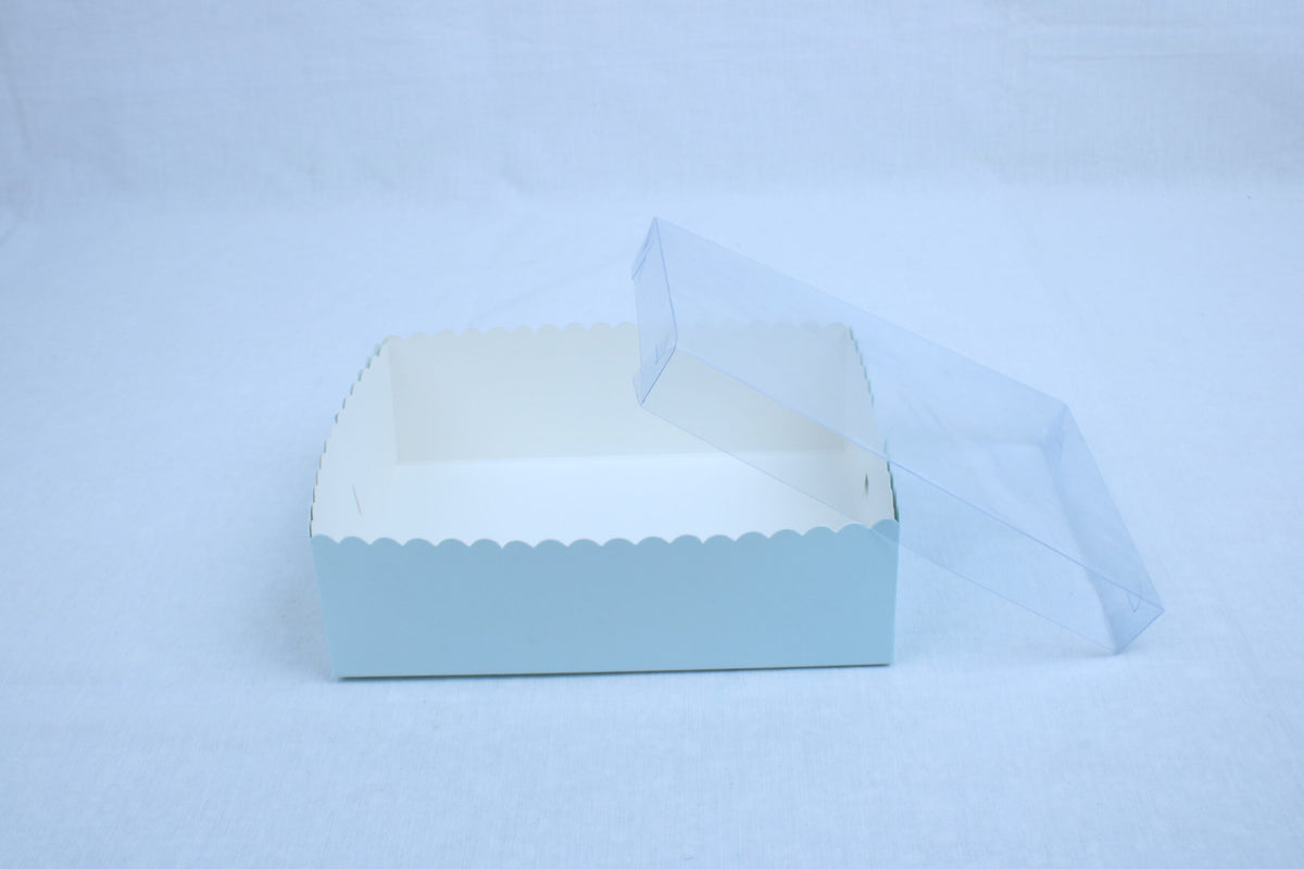 Multi-Color Transparent Pvc Lid Gift Box (6x9x3) 9