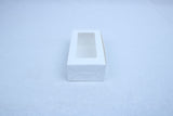 Small Bakery Box for Mini Macarons, Chocolates & Khajoor (5" x 2" x 1.5") - White 3