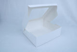 White Bakery boxfor cakes (9"x9"x4") 2