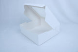White Bakery boxfor cakes (9"x9"x4") 3
