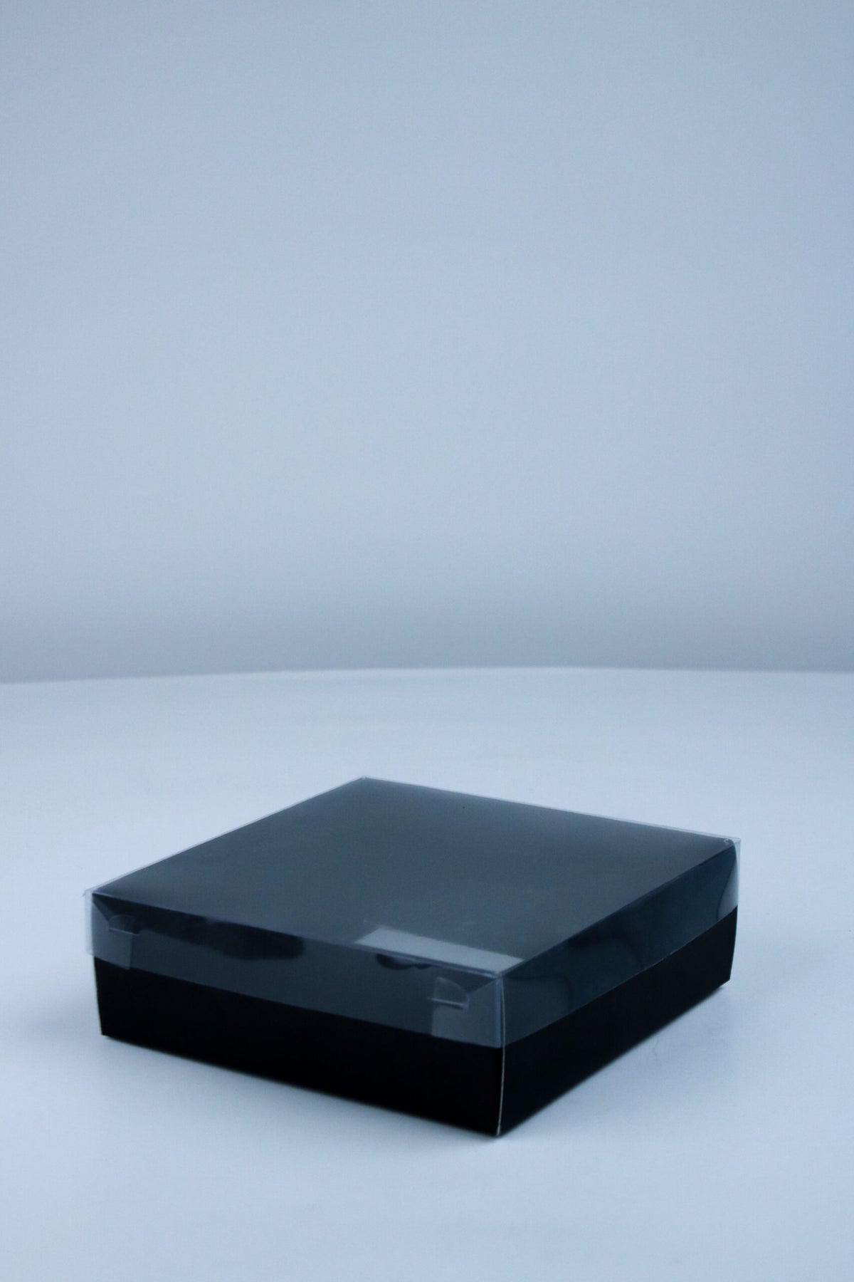 Multicolor Transparent Cover box for gifts and brownies - 6x6x2 inches 7