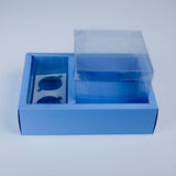 transparent gift handle box 10x6x3 6