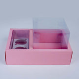transparent gift handle box 10x6x3 9