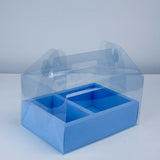 transparent gift handle box 10x6x3 13